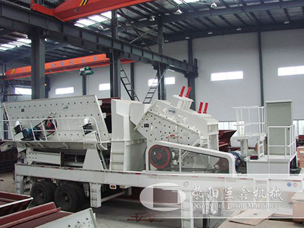 時產200噸建筑垃圾移動破碎站